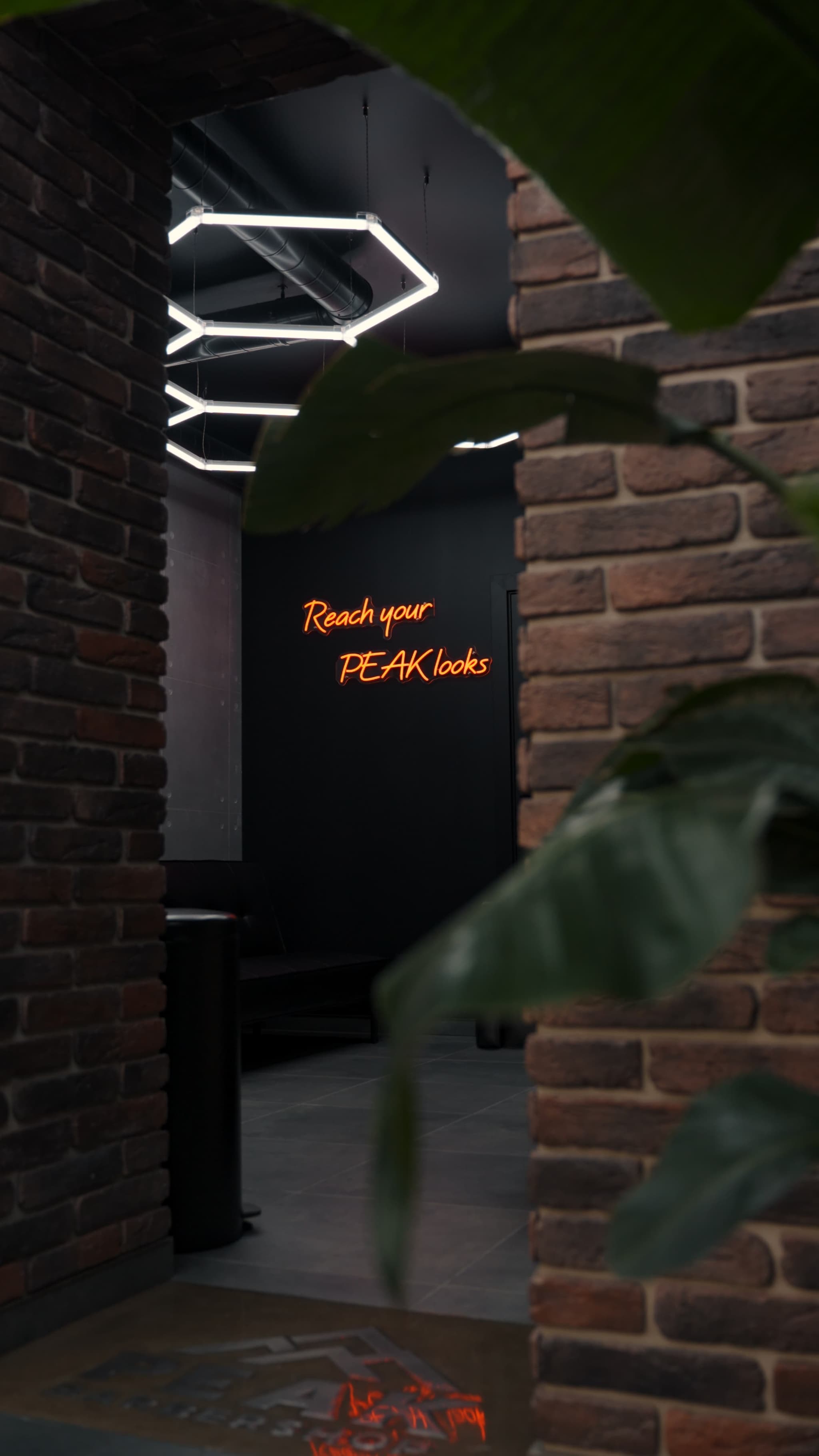 Peak Barbershop Interior